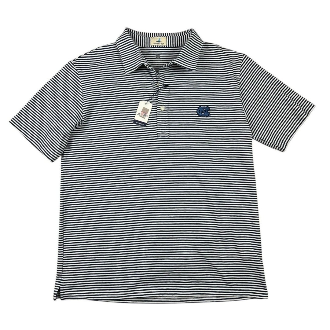 Johnny-O Hangin Out Nelly North Carolina Tar Heels Polo Shirt Boys 14 NWT Blue