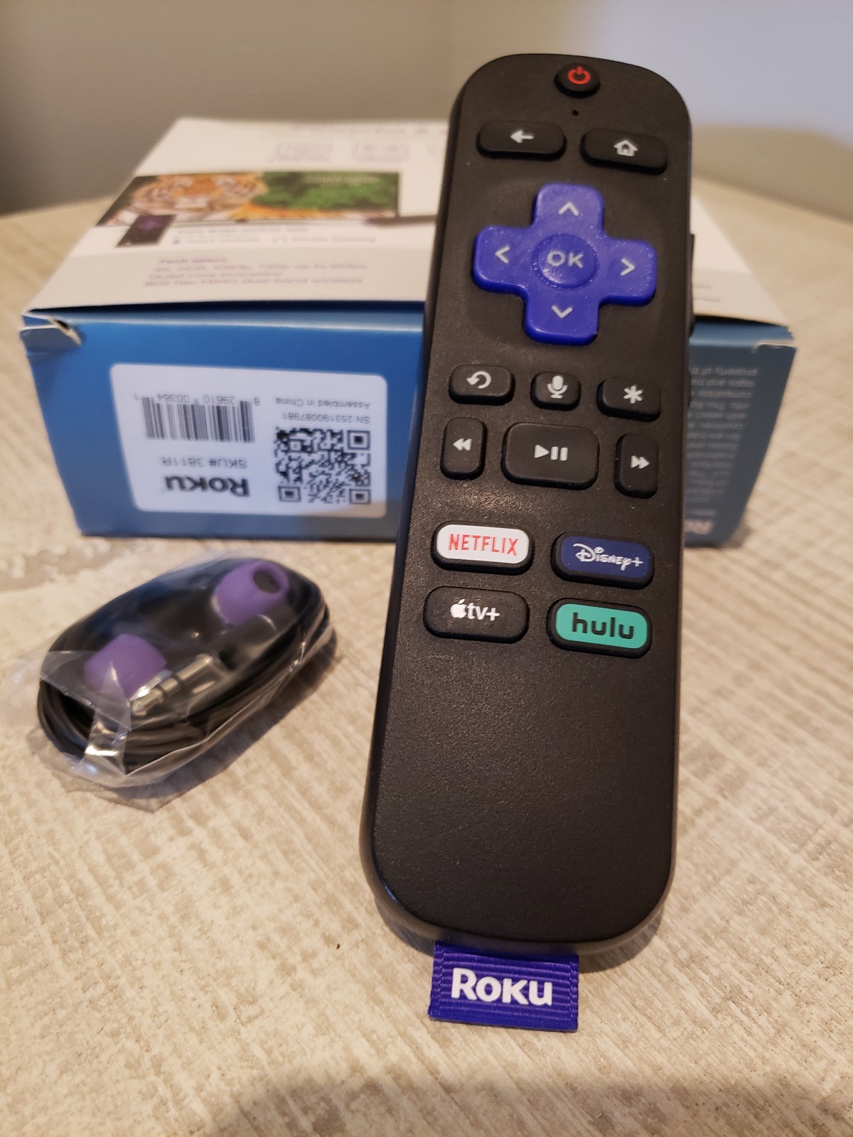 Roku Stick+ (Plus) Headphone Edition