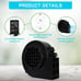 Inflatable Motor Replacement Fan with 3 LED Light & 12V 1.25A