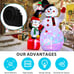 Inflatable Motor Replacement Fan with 3 LED Light & 12V 1.25A