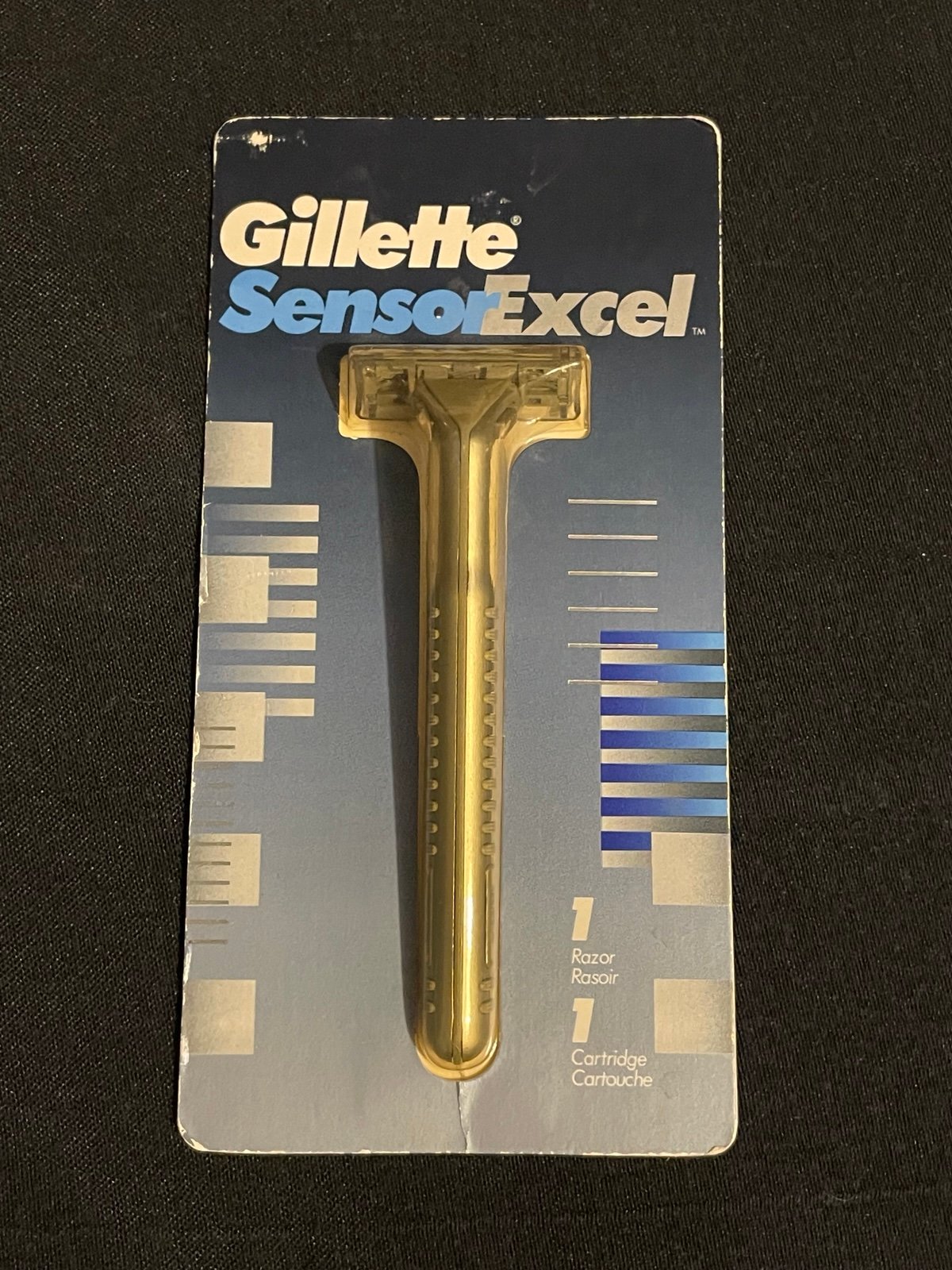 Vintage Gillette Sensor Excel Razor New in Packaging 1993 USA NOS