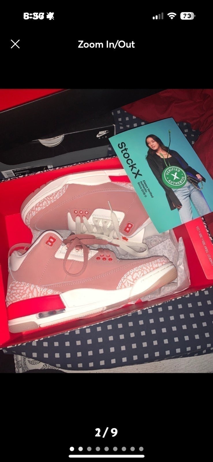 PINK Nike Air Jordan 3 Retro