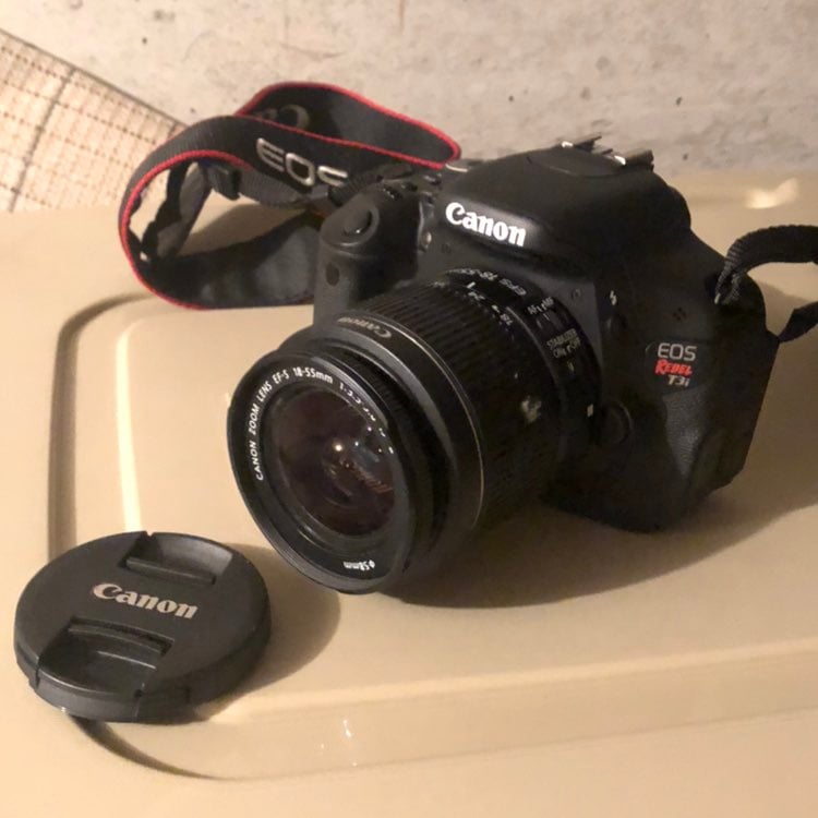Canon EOS Rebel T3i Camera