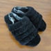 UGG Fluff Yeah Slides slippers Black size 6