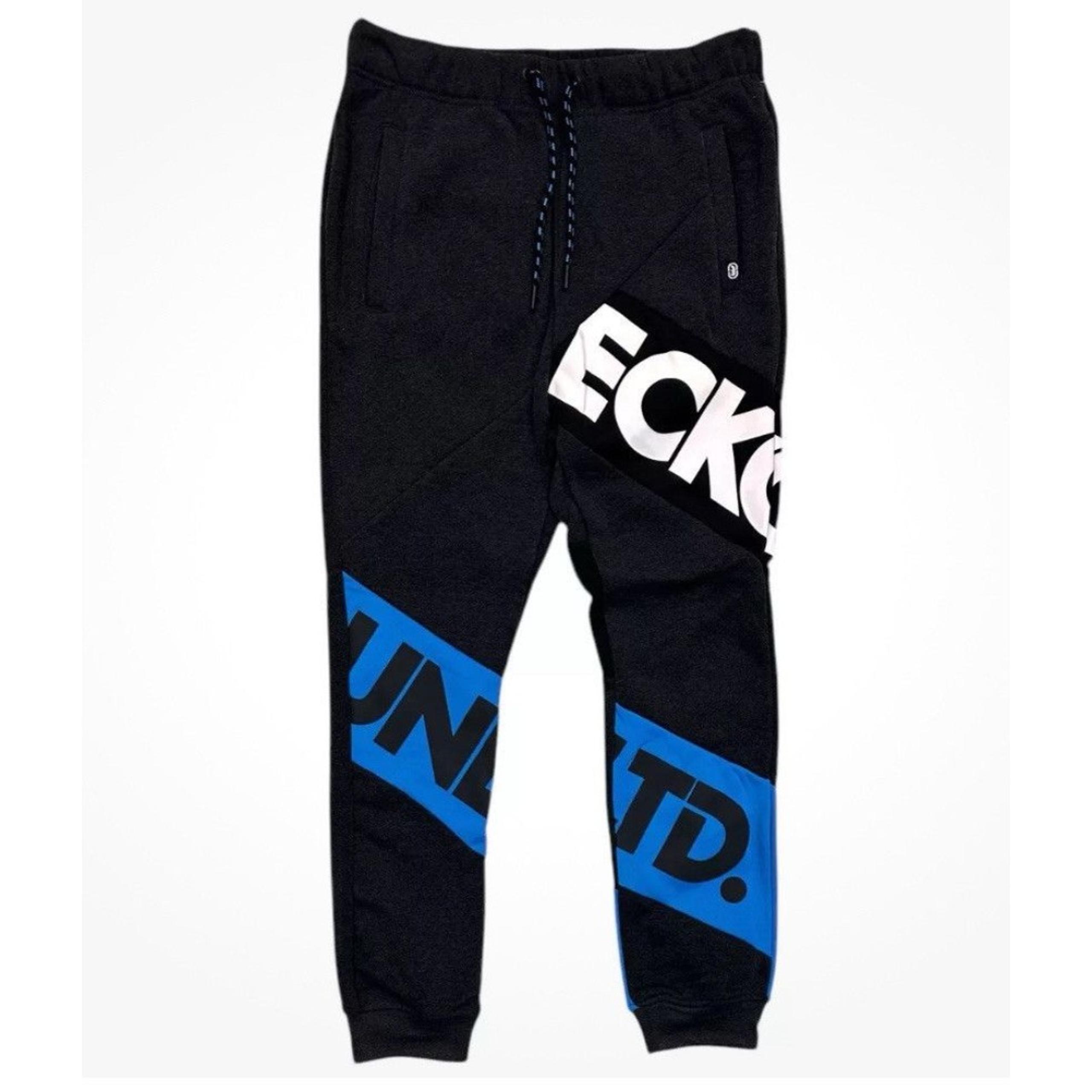 Ecko Unltd Men's Sweatpants Colorblock Puff Print Heather Fleece Jogger 2xl