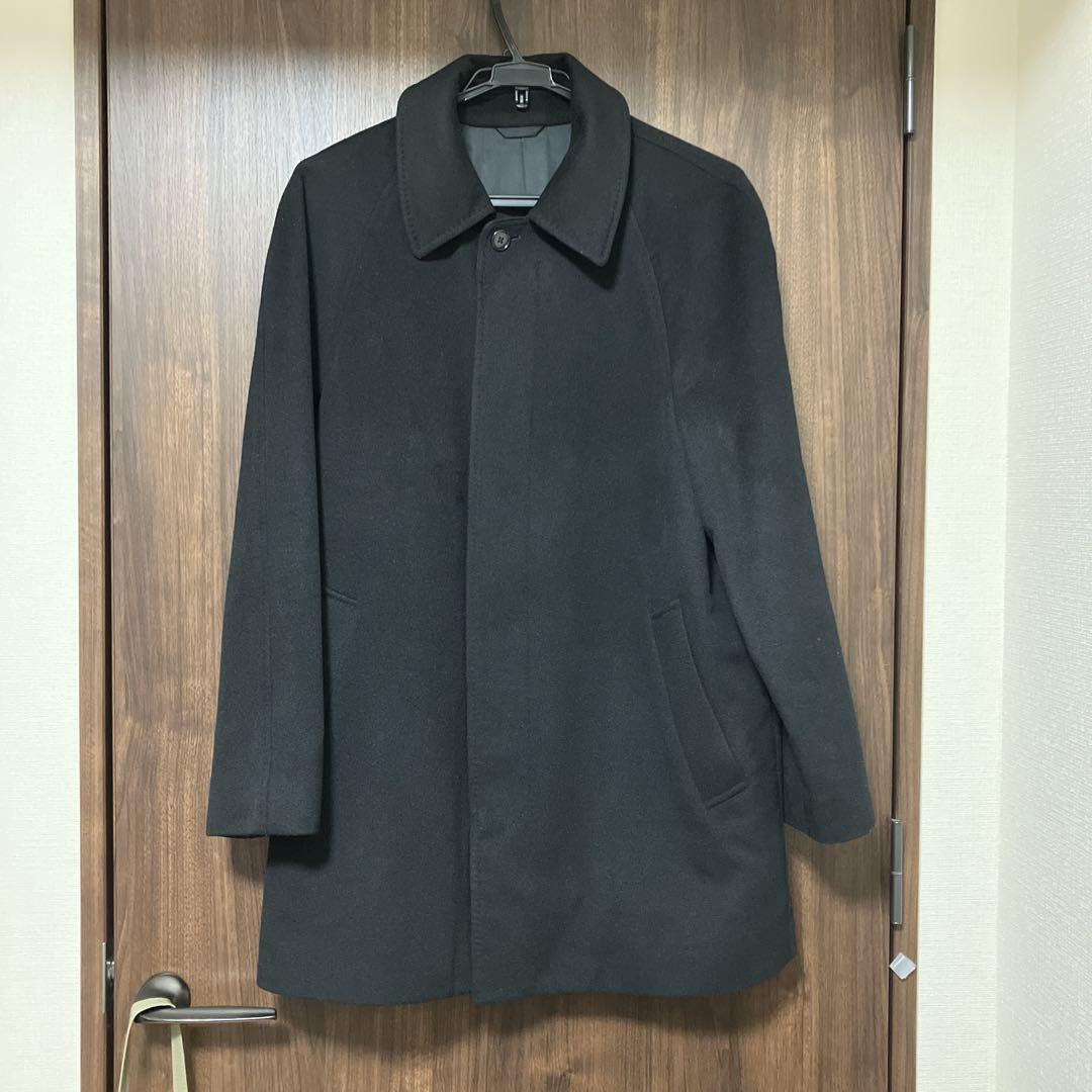 Pierre Cardin Cashmere Half Coat, Size M, Black