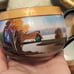 1930's Chikaramachi Demitasse Tea Cup Japan Set of 5 w/ Saucers Noritake