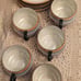 1930's Chikaramachi Demitasse Tea Cup Japan Set of 5 w/ Saucers Noritake