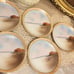 1930's Chikaramachi Demitasse Tea Cup Japan Set of 5 w/ Saucers Noritake
