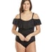 La Blanca Island Goddess Off Shoulder Swimsuit-20W