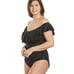 La Blanca Island Goddess Off Shoulder Swimsuit-20W