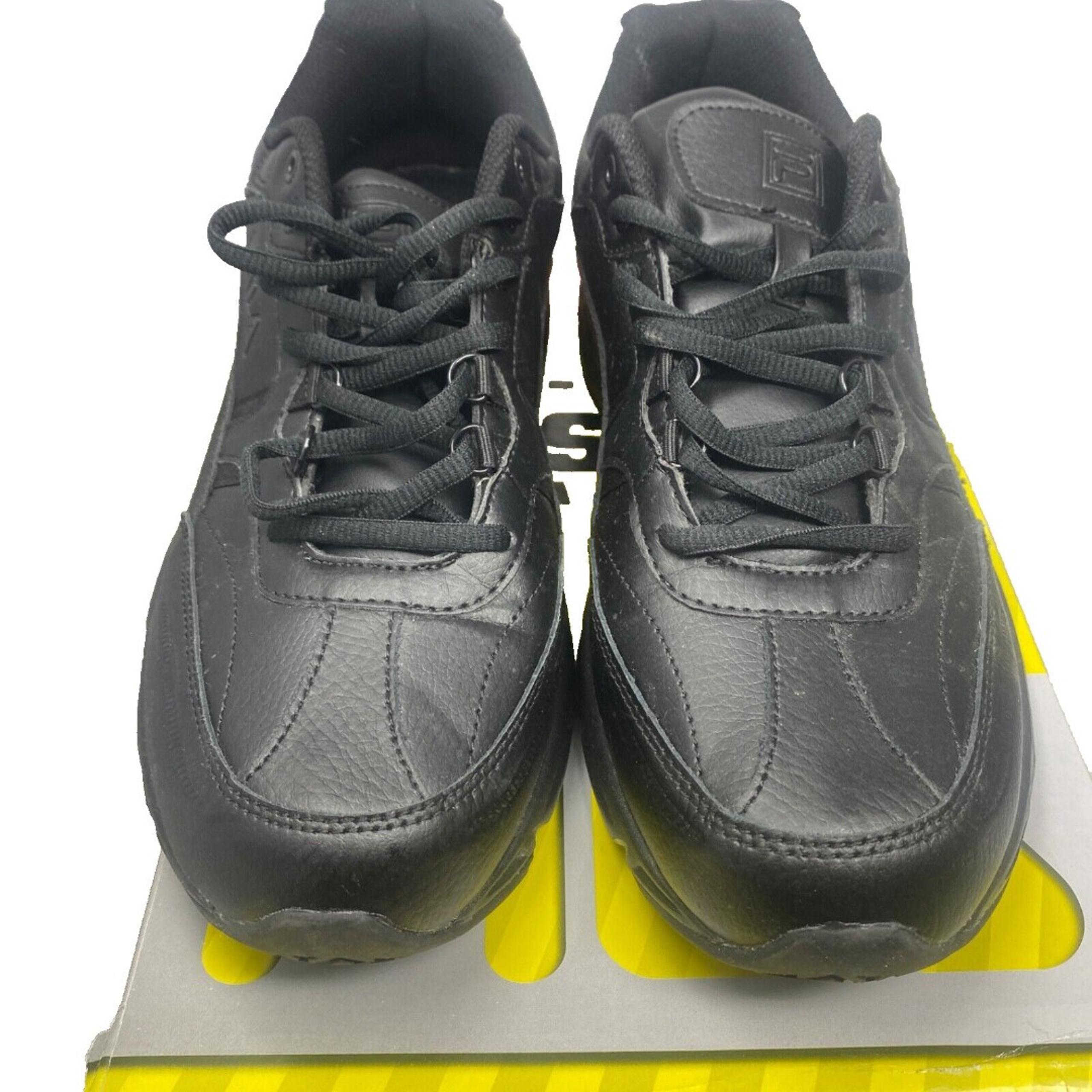 Fila Memory Workshift SR Blk/Blk Size 12 Men's Work Shoes Slip Resistance