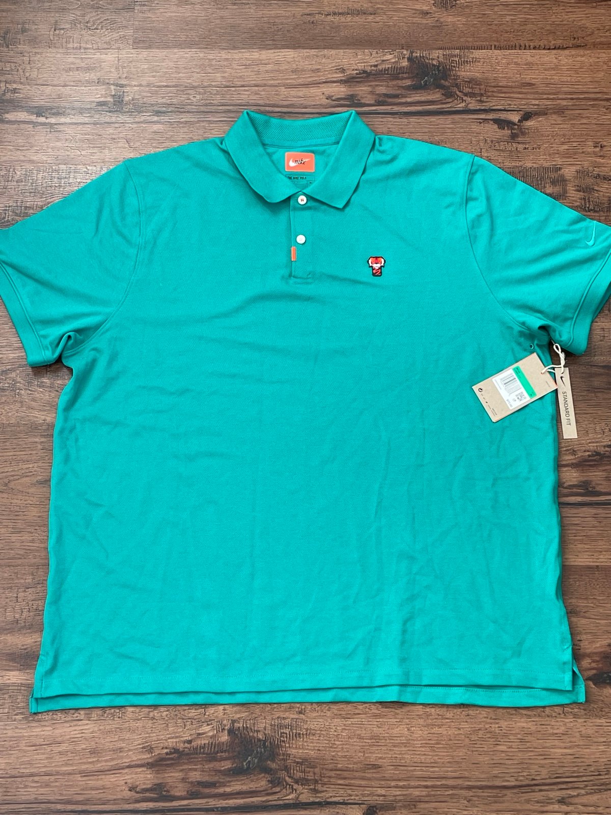 Nike Polo Golf x Tiger Woods Frank 'Neptune Green' (size us mens XL)