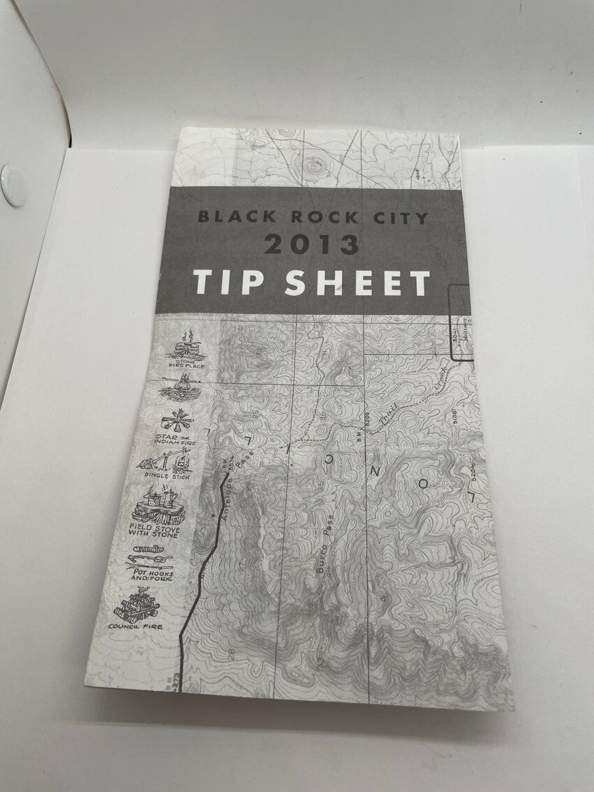Burning Man 2013 Guide Book, Map+