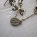 Anne Koplik Antique Gold Dragonfly Necklace & Earrings