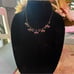 Anne Koplik Antique Gold Dragonfly Necklace & Earrings