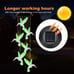 TSV Solar Changing Color Hummingbird Wind Chime, Solar Powered LED Hanging Lamp