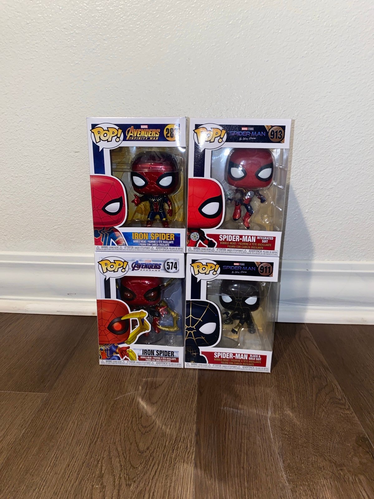 Spiderman Funko Pops