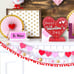 Valentines Day Décor Led Light Red Heart Valentines Decorations Happy Valentine