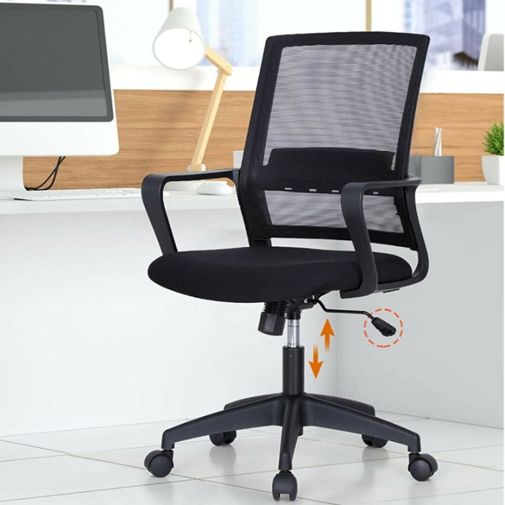 Office Chair Computer Desk Black Ergonomic Executive