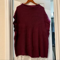 Chico’s Elle Pullover wool blend layering sweater