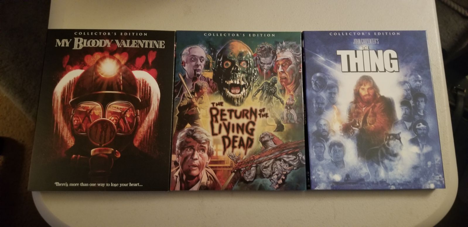 3 Scream Factory Slipcovers (No Blu-Rays