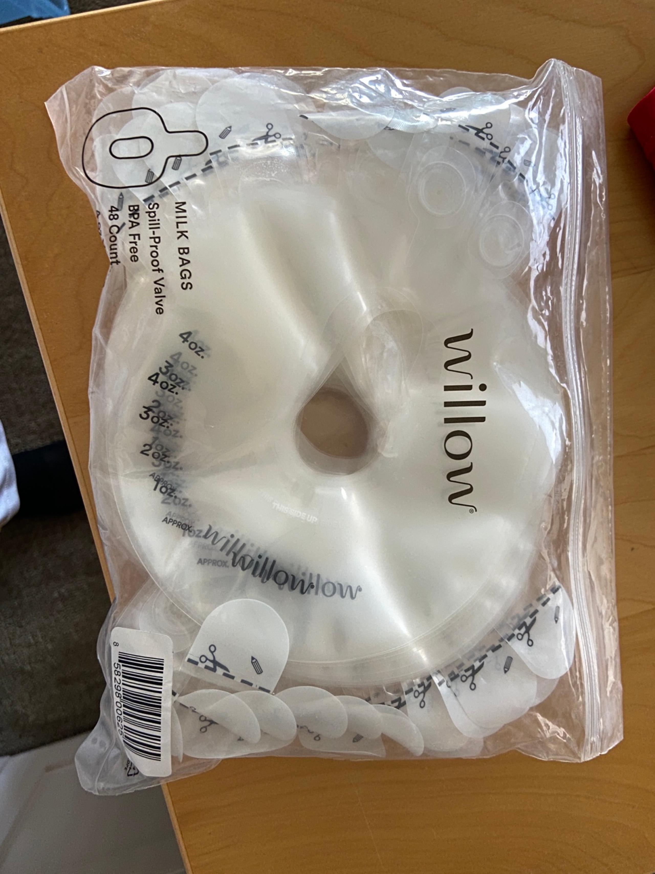 Willow breast pump storage bags