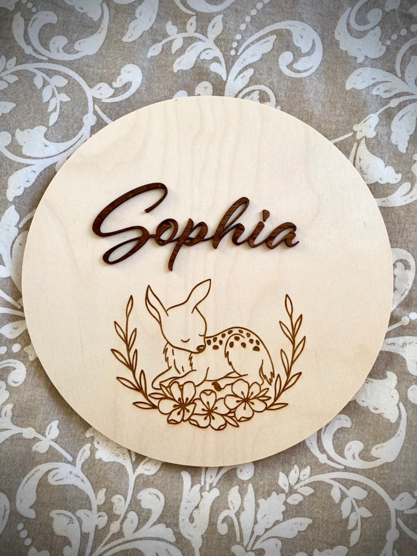 Nursery personalized decor