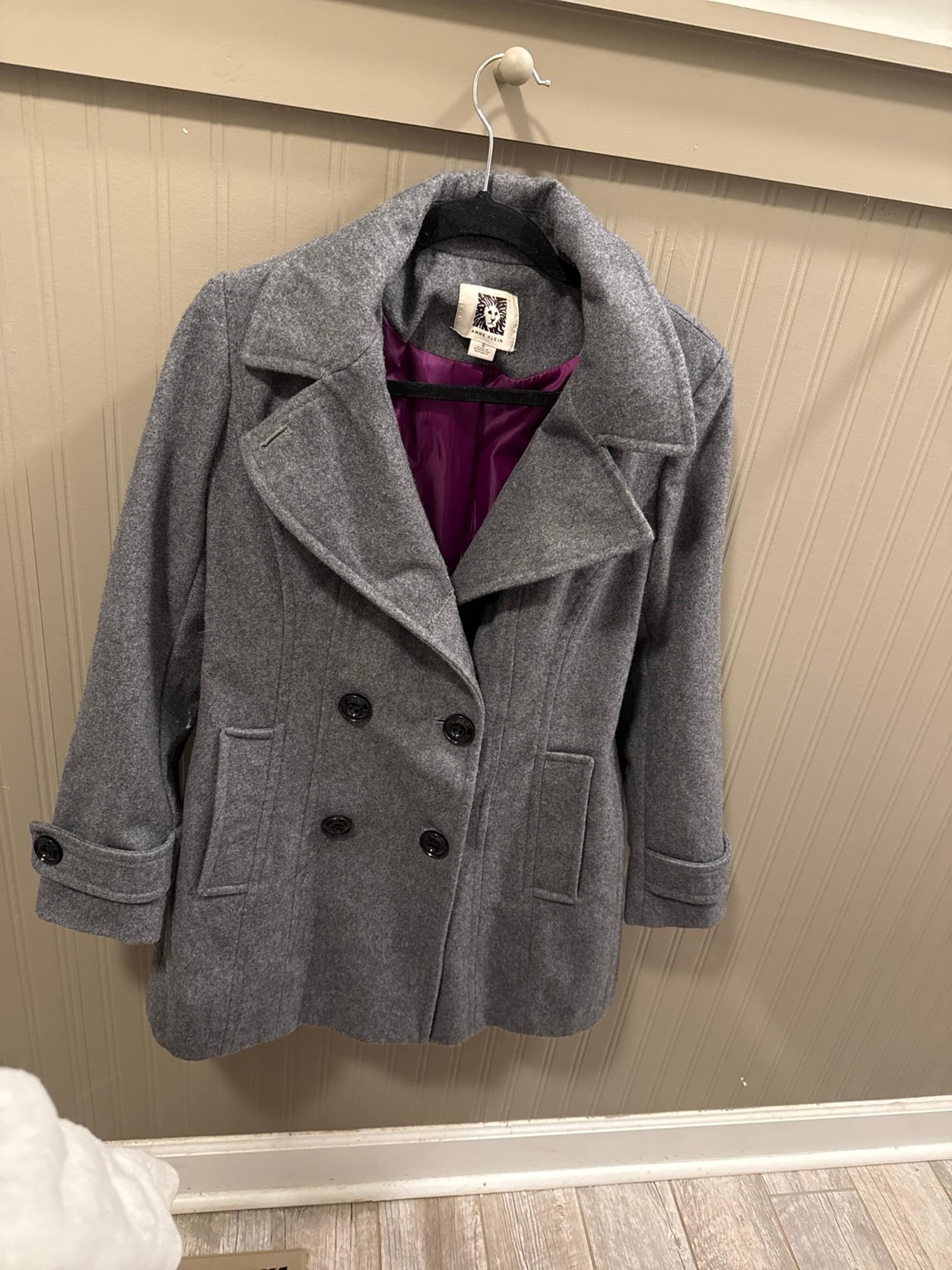 Anne Klein Wool Peacoat