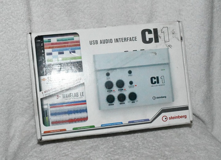 steinberg cl1 usb audio interface main unit as pictured w6c