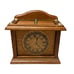 Vintage Wooden Clock Face Coaster Set