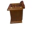 Vintage Wooden Clock Face Coaster Set