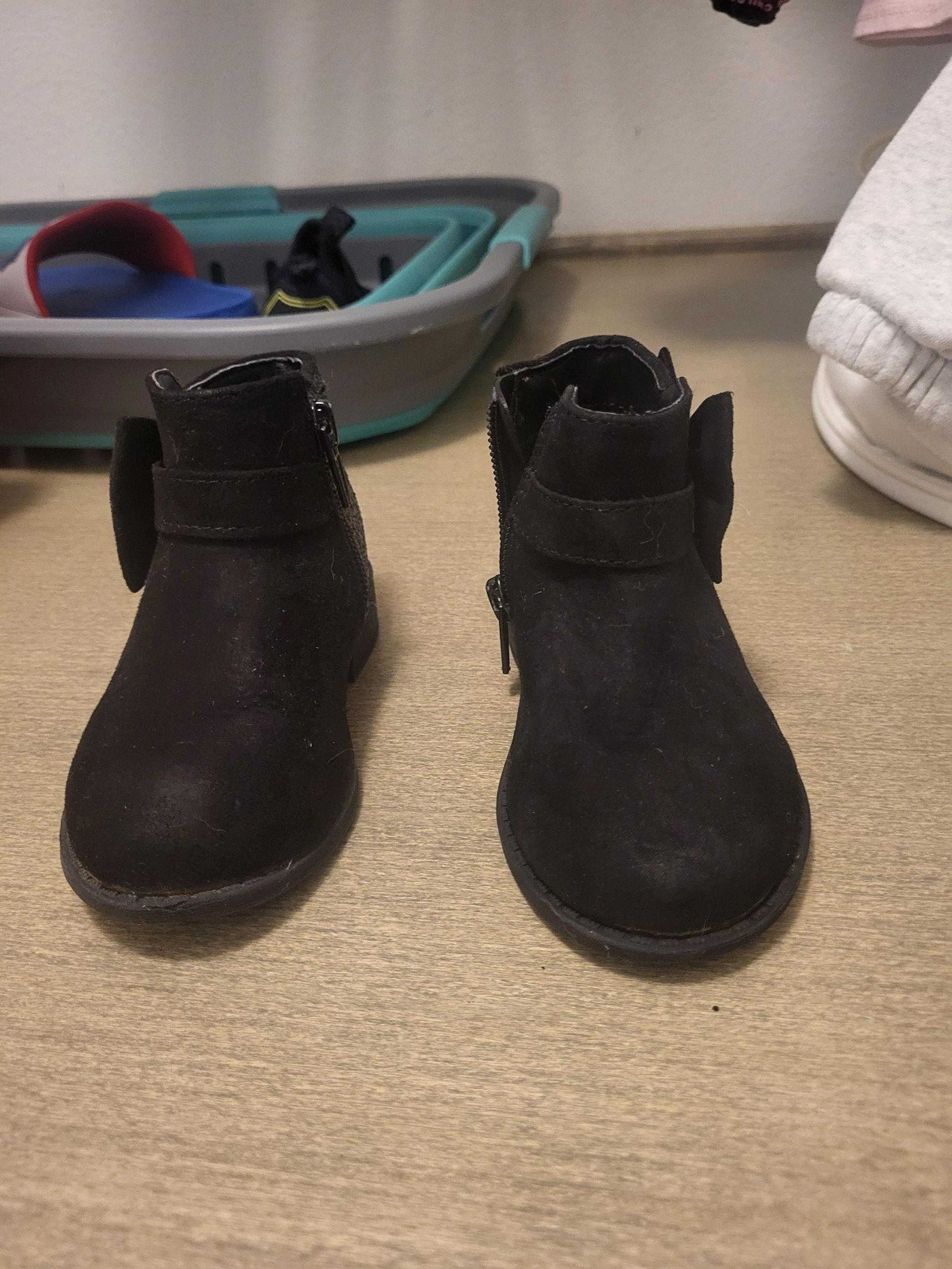 Black Toddler Ankle Boots