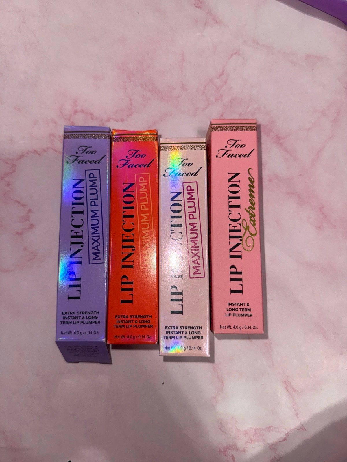Too Faced lip injections