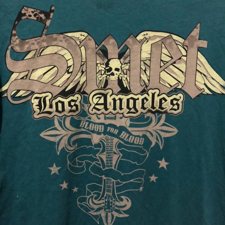 vintage y2k,punk,grunge LA exclusive Smet “Born on the Street” long sleeve sweat