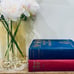 Set Of 2 Coffee Table/Display/Vintage American Hardcover War History Books