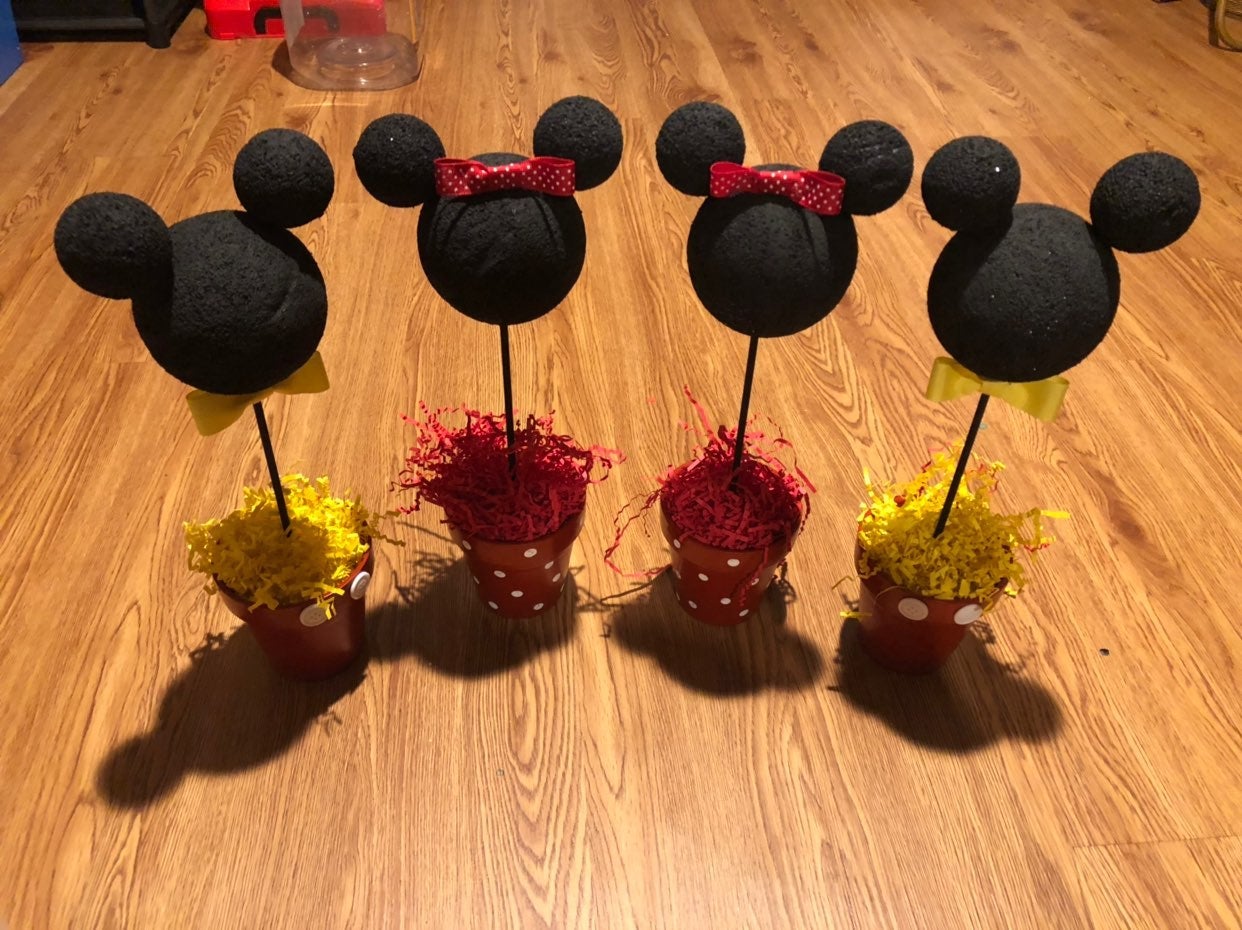 Mickey And mini Birthday Decorations