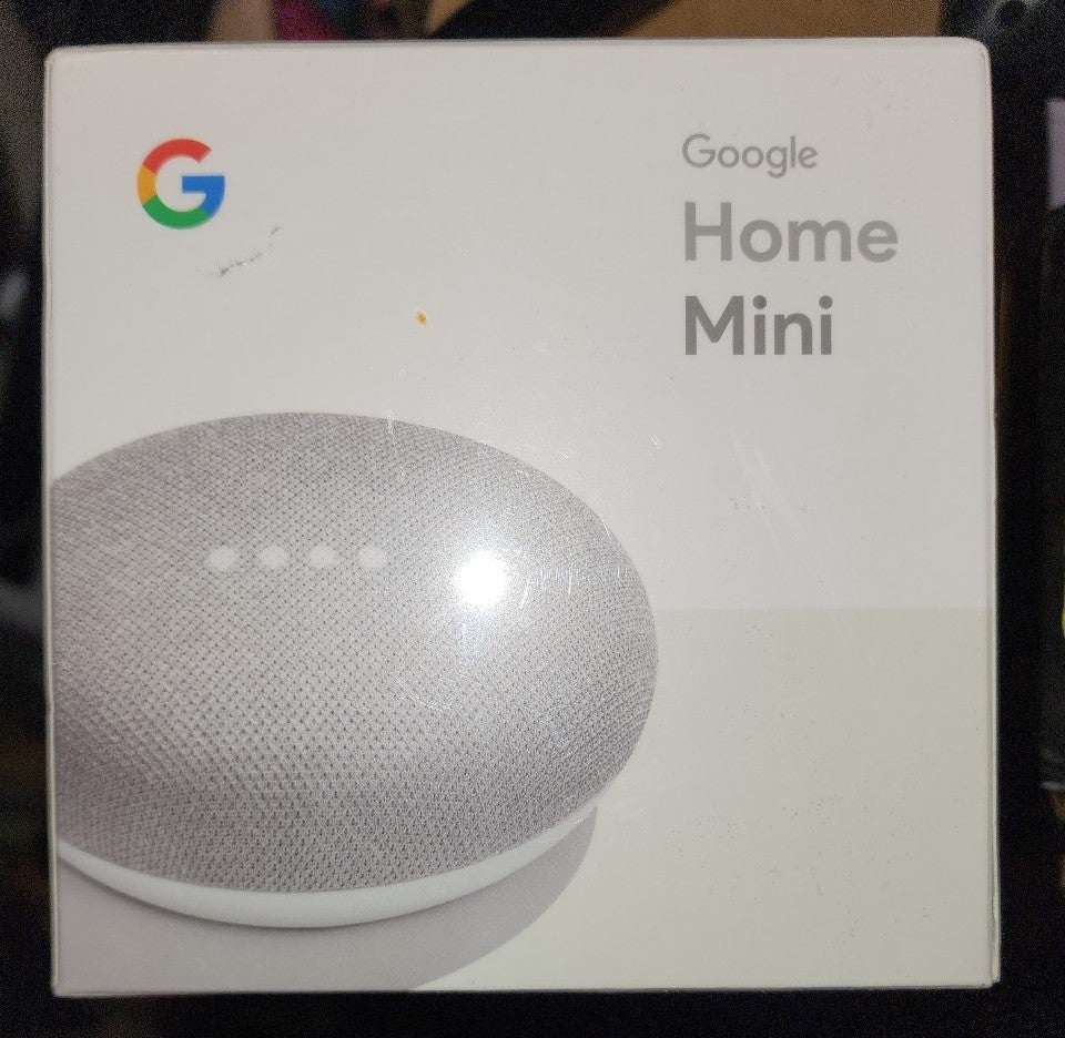 2 Google Home Mini Charcoal and other Chalk