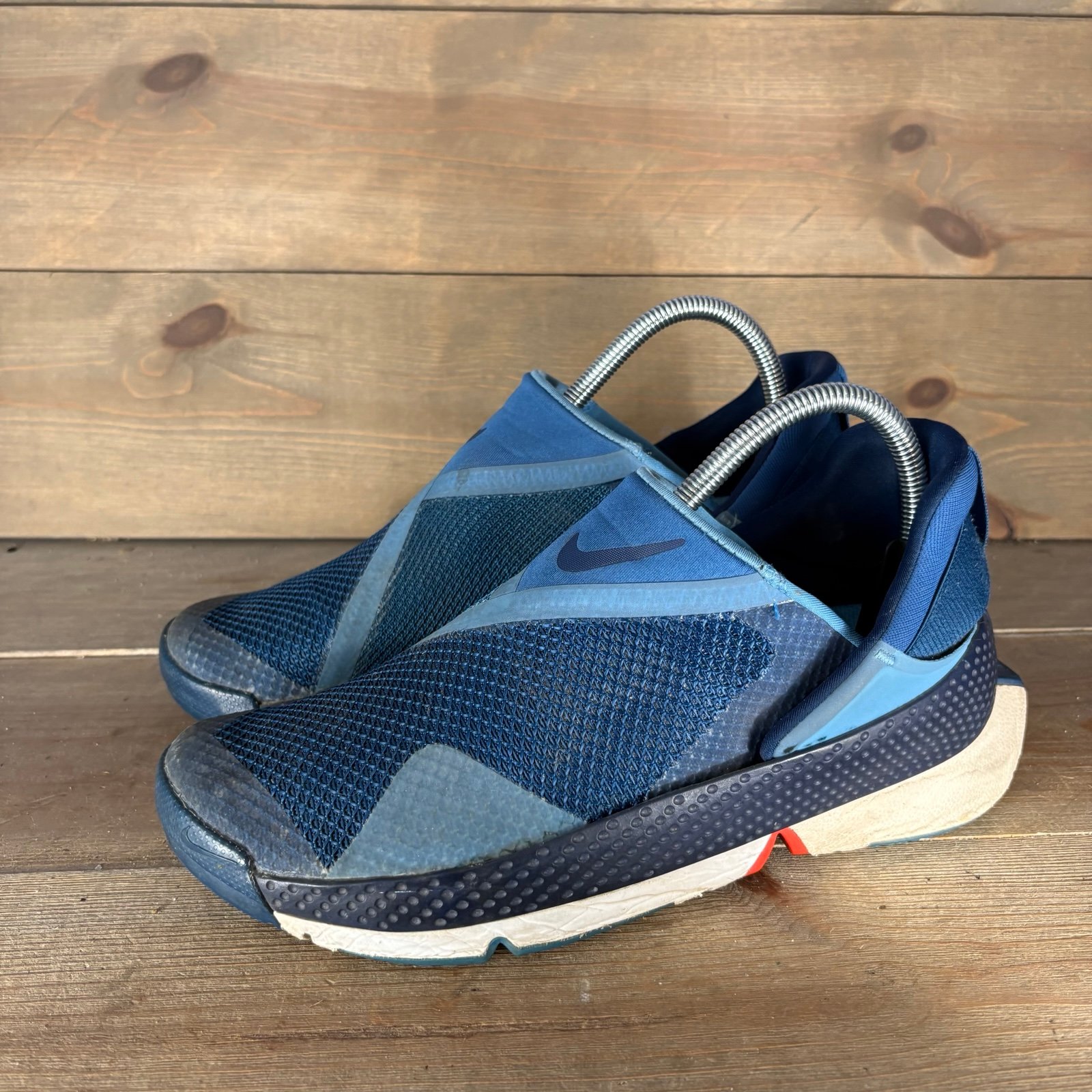 nike go flyease womens size 8 shoes blue slip on comfort running sneakers  Men’s