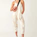 FP Movement by Free People Hot Shot Onesie Jumpsuit Romper Bamboo Combo sz L
