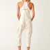FP Movement by Free People Hot Shot Onesie Jumpsuit Romper Bamboo Combo sz L