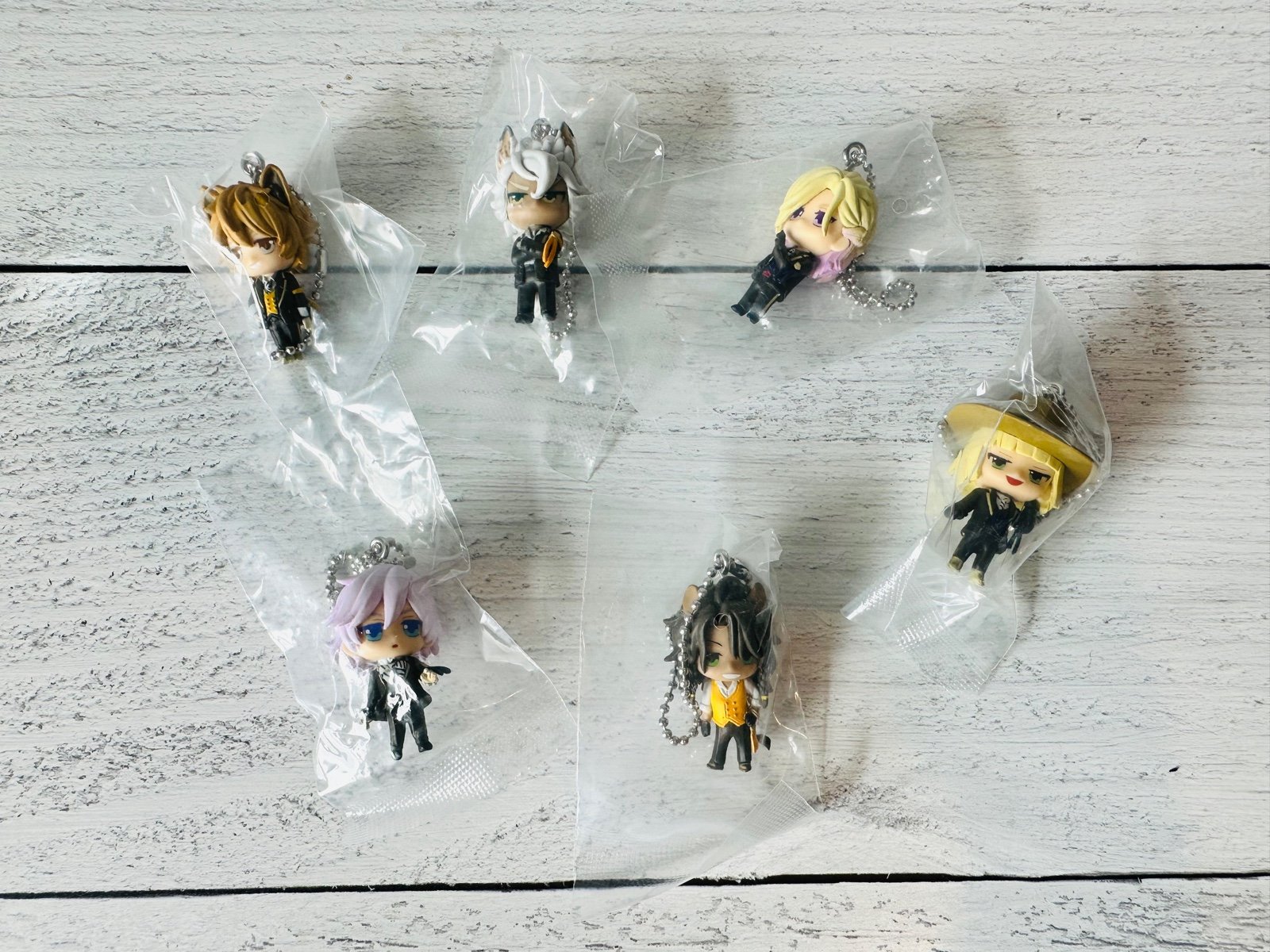 Twisted Wonderland Gachapon Swing Mascot Keychain Vol.2 [Complete set]