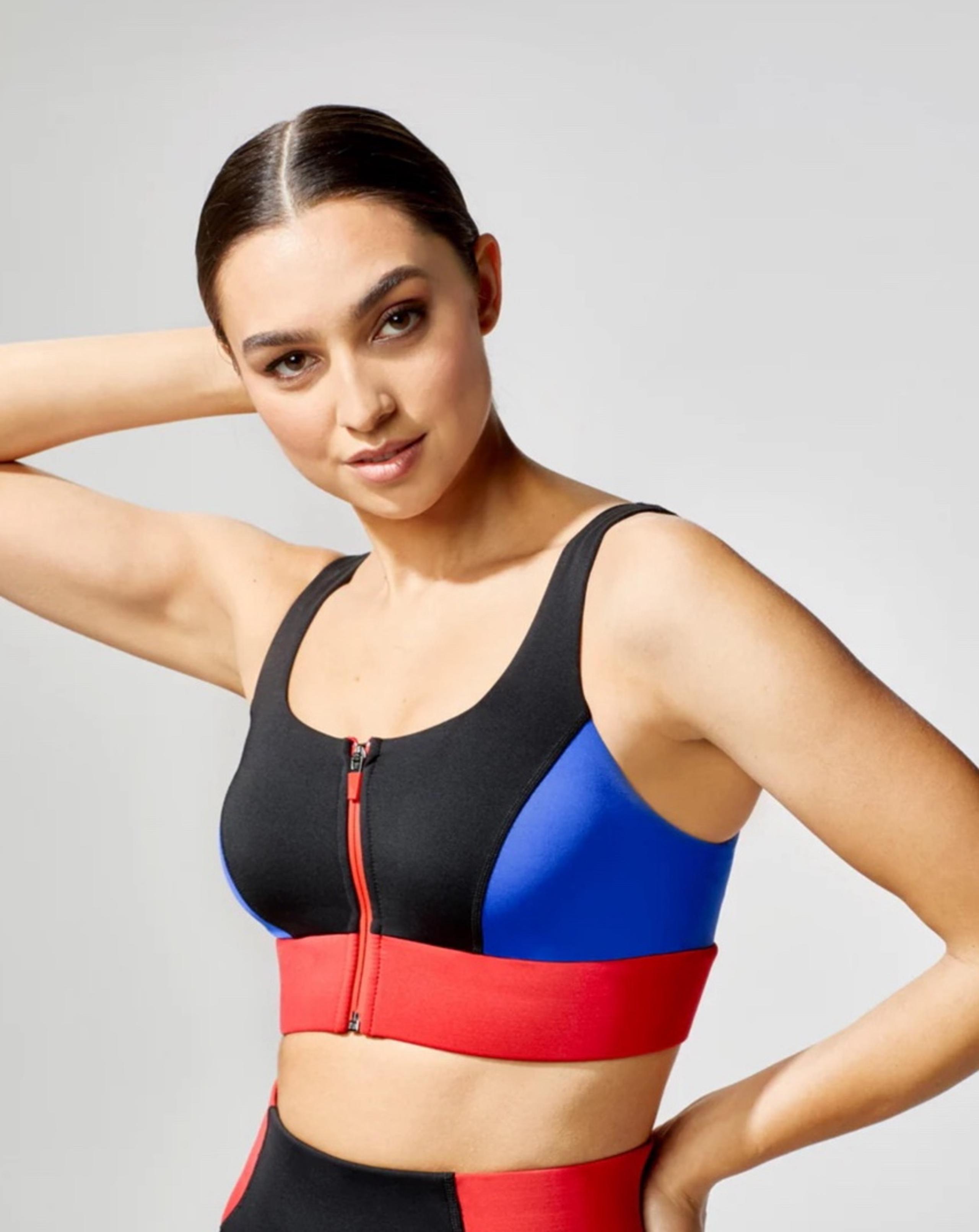 NWT Michi Circuit Blk Sports Bra Sz L