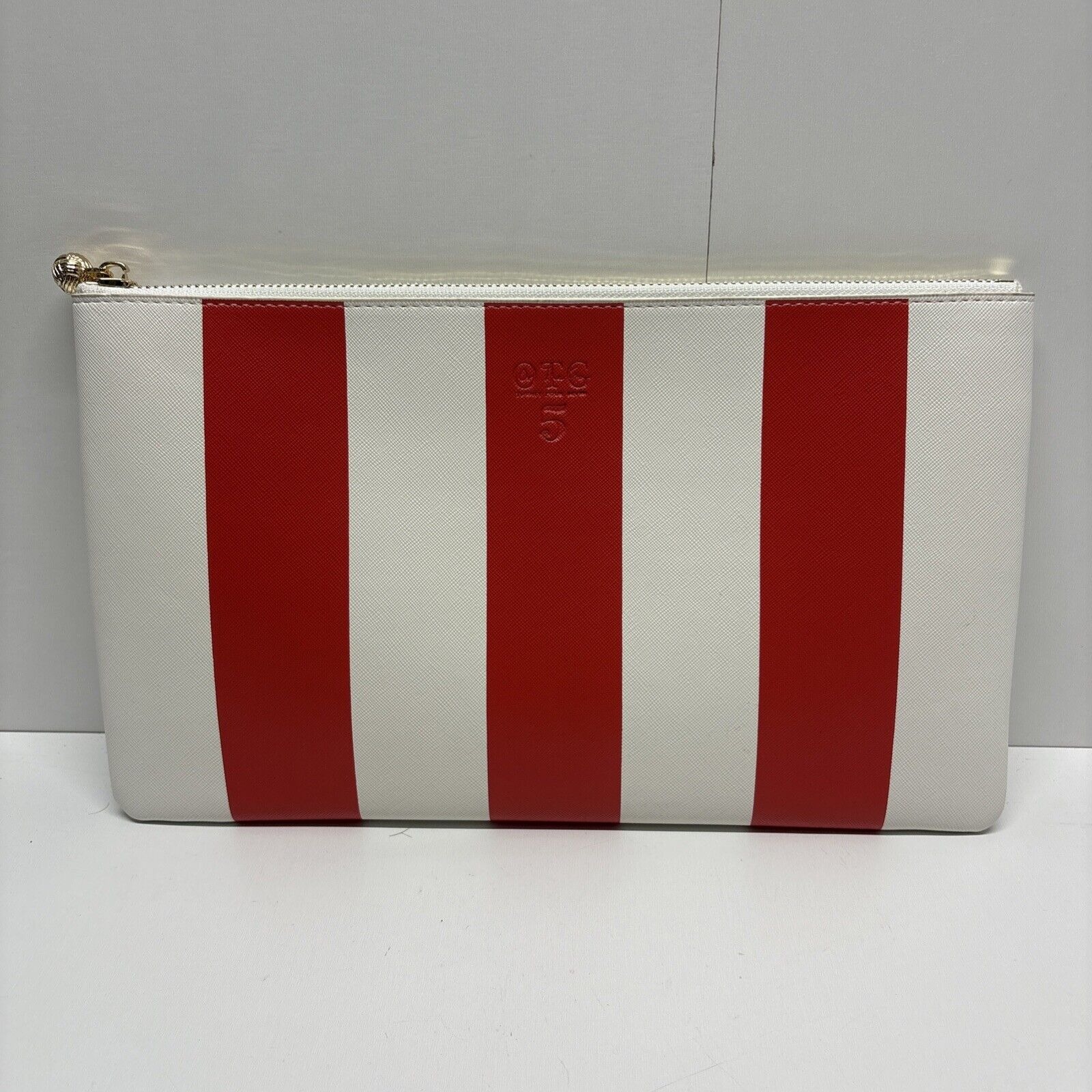 OTG247 Erin Stripe Orange Clutch Bag #5 Twenty Four Seven