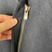 H&M Military Wool Blend Asymmetrical Zip Blazer Jacket Navy Gold Size 6