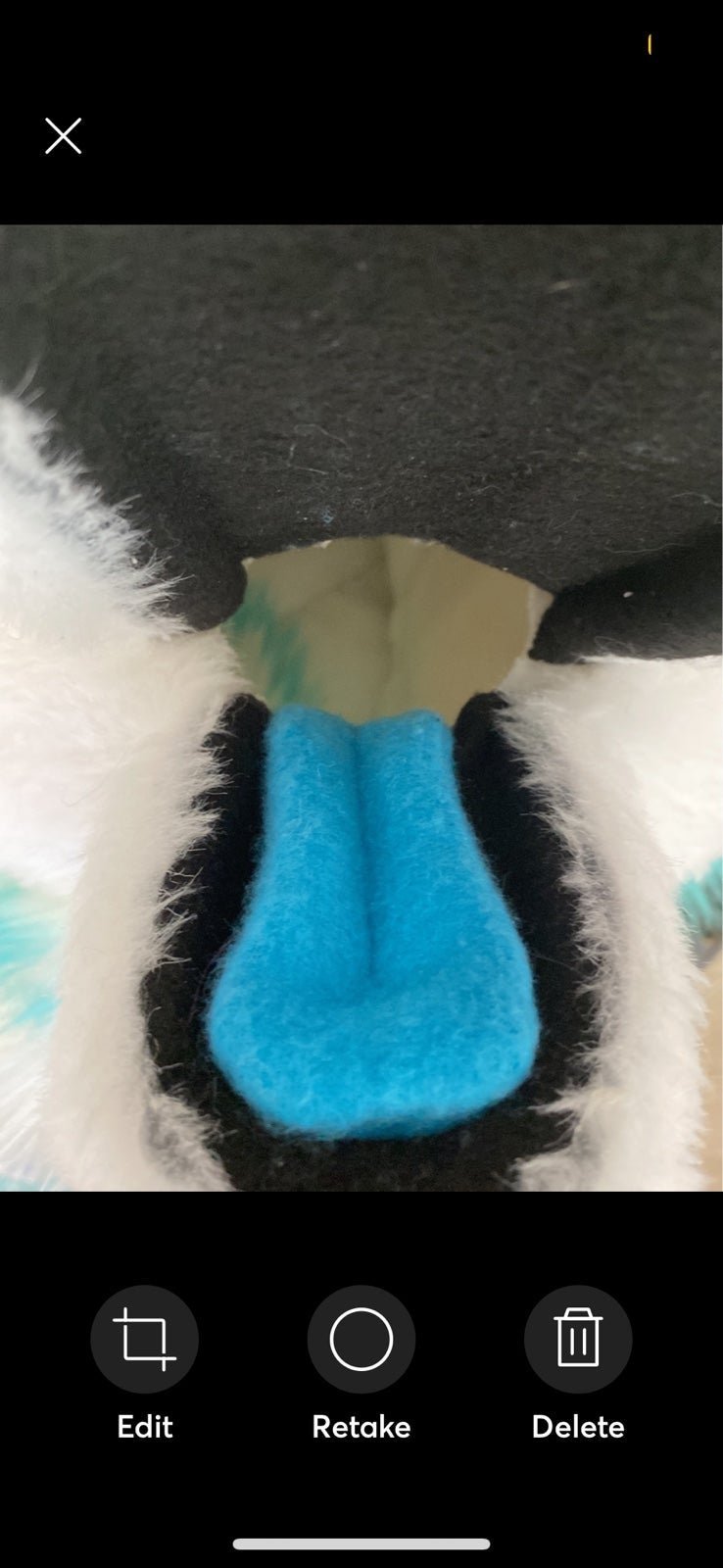 Lavafox fursuit partial !
