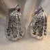 Pair of Acrylic Silver Pears with Illuminated Led fairy lights by Holiday Homes