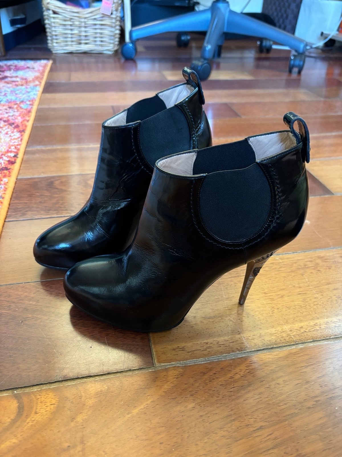 Giuseppe Zanotti vintage leather ankle boots