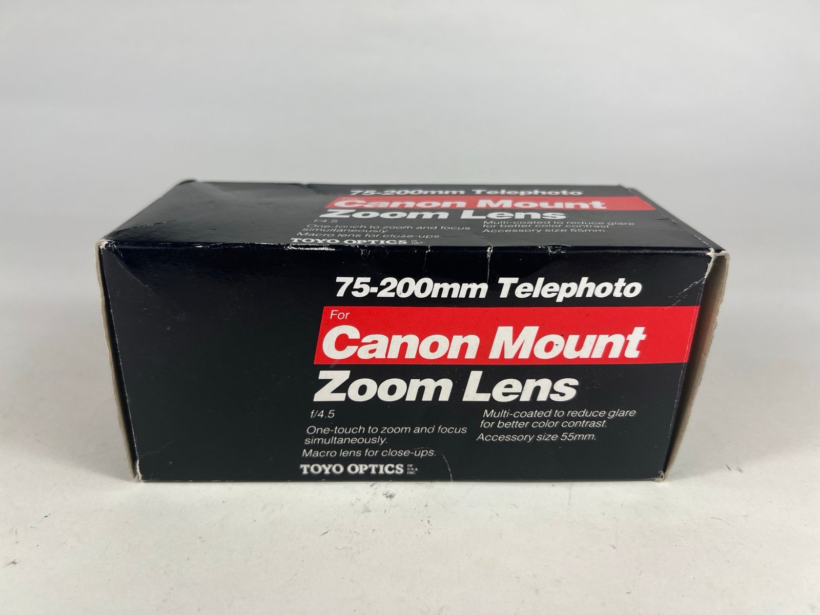 Toyo Optics 75-200mm Zoom Lens Canon Mount