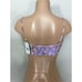 New. L*SPACE Purple snake print bikini top. XS. Retails 88